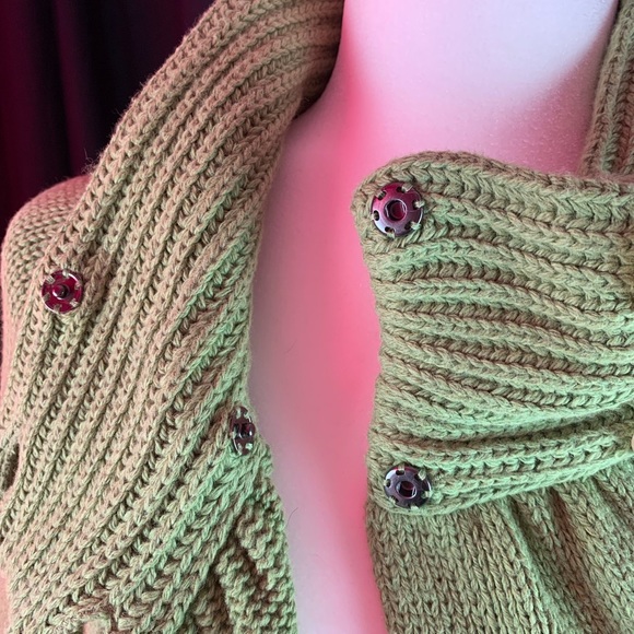 Old Navy pale green wrap sweater with tags XL - Picture 9 of 9